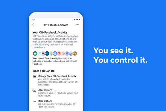 Facebook предоставит пользователям контроль за сбором данных о них Facebook предоставит пользователям контроль за сбором данных о них