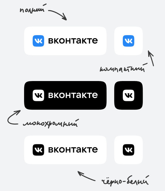 Новый логотип для ВКонтакте Новый логотип для ВКонтакте