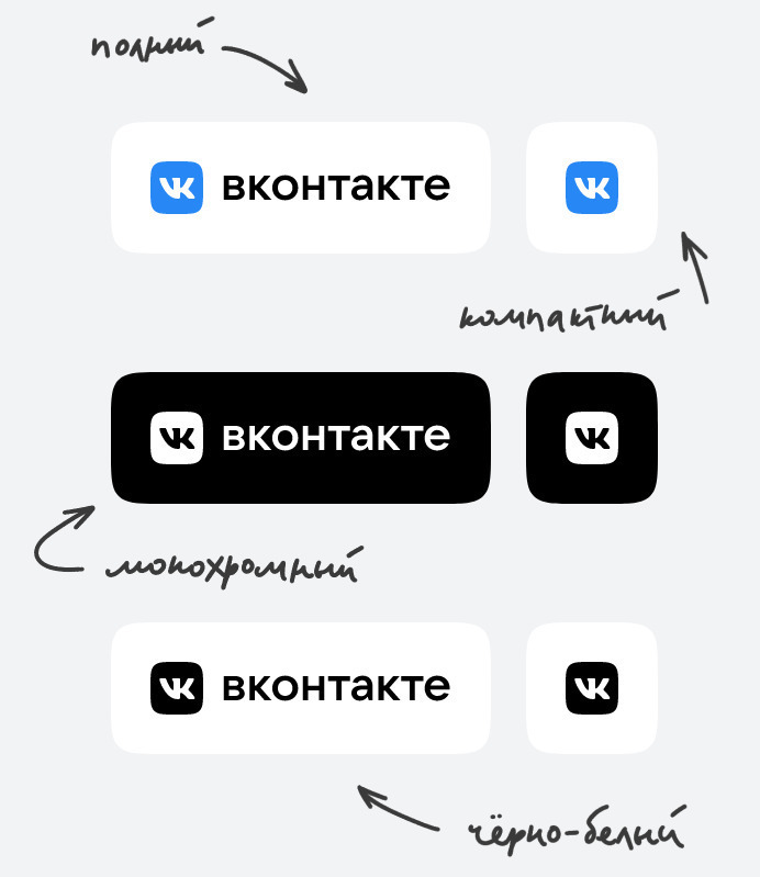 Новый логотип для ВКонтакте